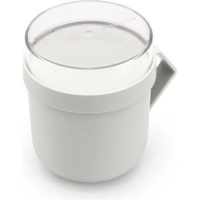 Brabantia Буркан за обяд MAKE & TAKE 600 мл, светло сив, Brabantia (BRAB203848)
