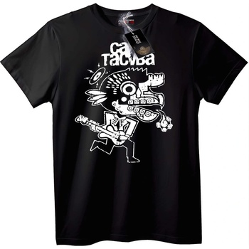 NOONEBRAND Тениска Кубански рок-череп - L, White