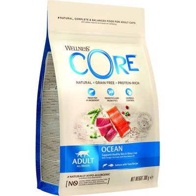 Wellness Core Cat Ocean losos a tuňák 300 g