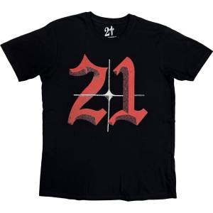 21 Savage Death Before Dishonor Daggers (Back Print) Black XL Риза (21SAVTS04MB04)