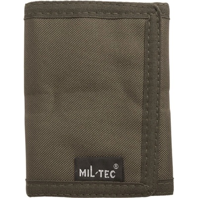 MIL TEC peněženka s více odděleními ZELENÁ