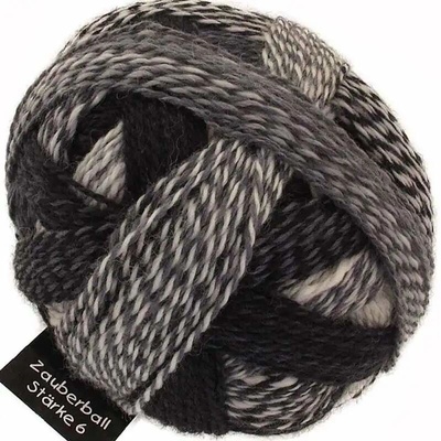 Schoppel Wolle Zauberball®Stärke 6 2100 Domino