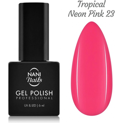 NANI gel lak Tropical Neon Pink 6 ml