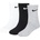Nike Детски чорапи Nike Basic Crew 3Pk Sock Infants - White/Gray