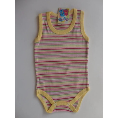 ПЛАМИ Боди на рае, рипс, различни цветове, 68