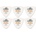 Dunlop 456R 0.60 Tortex Flex Triangle SET Перце за китара (456R60-6PACK-SET)