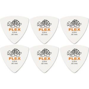 Dunlop 456R 0.60 Tortex Flex Triangle SET Перце за китара (456R60-6PACK-SET)