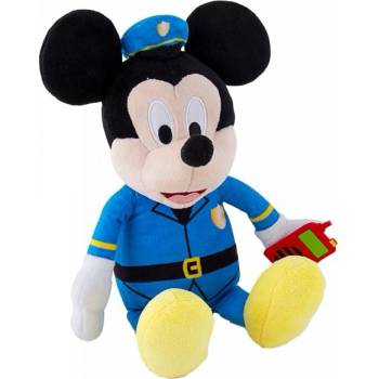 Mikro Trading Mickey Mouse plyšový policista 30 cm