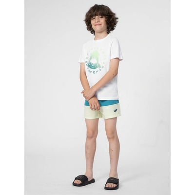 4F 4FJSS23UBDSM019 Denim Dětské koupací kraťasy