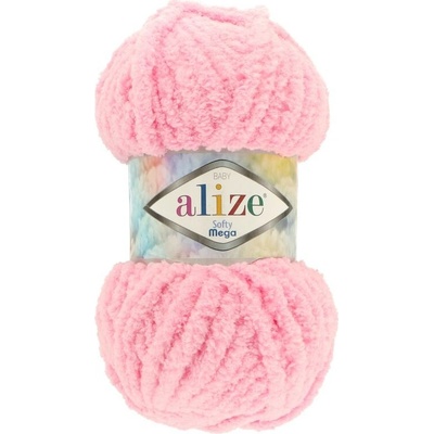 Alize Softy Mega 185 růžová