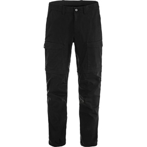 Fjällräven Мъжки панталон със свалящи крачоли Fjällräven Abisko Hybrid Trail Trousers Zip-Off Walking trousers - Black - размер 54 (EU) (010-1629-0116)