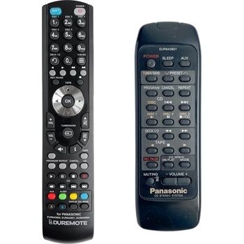 GENERAL Panasonic eur643800, eur643801, eur643804, eur643805 - дистанционно управление дубликат (eur643800, eur643801, eur643804, eur643805)