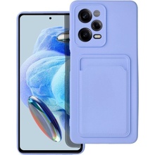 Pouzdro CARD Case Xiaomi Redmi Note 12 Pro 5G fialové