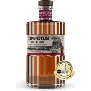 Isperitus Sherry Cask - малцово българско уиски 700ml