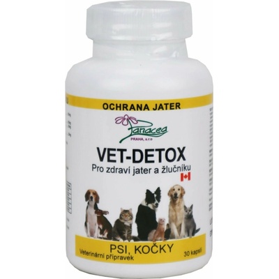 Vet Detox pre zdravie pečene a žlčníka 30cps