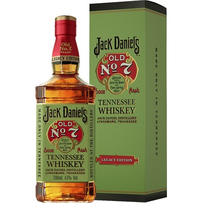 Jack Daniel's Legacy Edition 43% 0,7 l (kartón)
