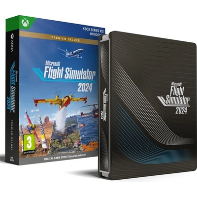 Microsoft Flight Simulator 2024 (Premium Deluxe Steelbook Edition) (XSX)