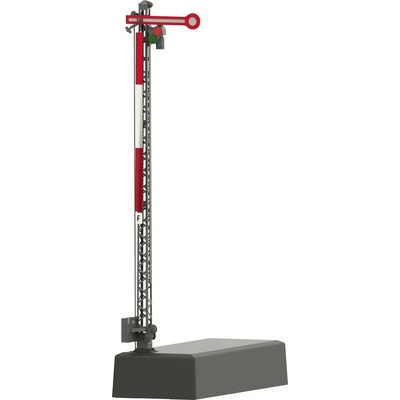 Märklin 70394 H0 tvarový signál 1ramenné příhradový stožár hlavní návěstidlo hotový model