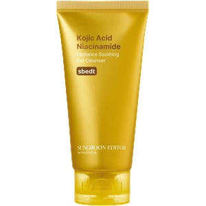 SUNGBOON EDITOR Kojic Acid Niacinamide Radiance Soothing Gel Cleanser - Почистващ Гел за Сияйна Кожа 120g