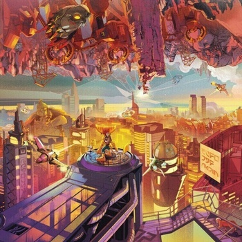 Original Soundtrack - Ratchet & Clank: Rift Apart (Limited Edition) (Red & Pink Burst Coloured) (2 LP) (0194399825617)