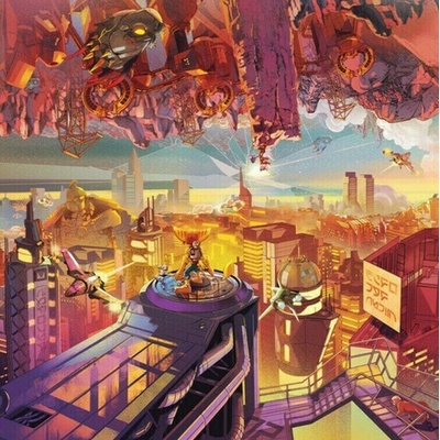 Original Soundtrack - Ratchet & Clank: Rift Apart (Limited Edition) (Red & Pink Burst Coloured) (2 LP) (0194399825617)