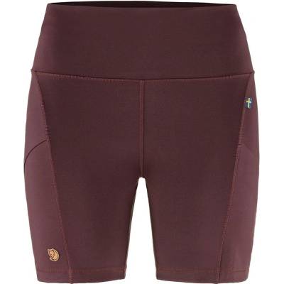 Fjällräven Abisko 6 Short Tights Women červená