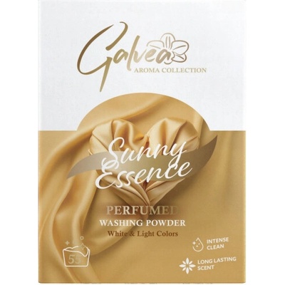 Galvea Aroma Collection Prací prášek s příchutí fruktózy Sunny Essence na bílé a světlé prádlo 2,5 kg 55 PD