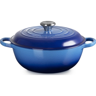 Le Creuset 21109222202430 Hrniec Signature 22 cm, tmavomodrý