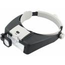 Verk Náhlavní lupa s LED světlem 1,5x 17x