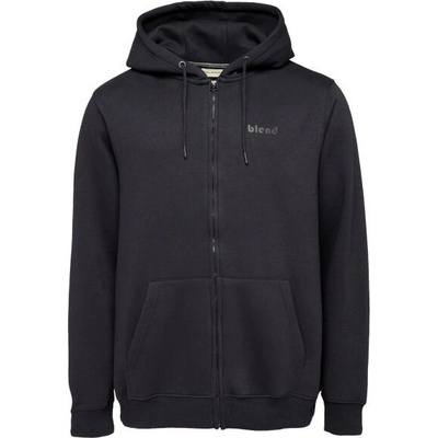 BLEND Sweatshirt mikina s kapucí černá