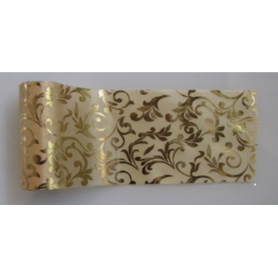 Organza 12cm x5M satin brokát glitrovaná zlatá – Zbozi.Blesk.cz