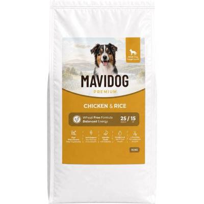 MAVIDOG PREMIUM Adult - Large Breed Chicken & Rice 15 кг