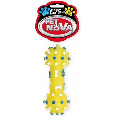 Pet Nova Pískajúca vinylová činka pre psov 12 cm