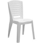 TopMebel Полипропиленов стол Tabia TopMebel в бял цвят 47x49x86cm