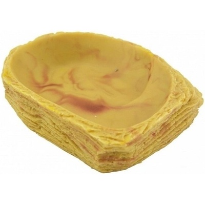 Lucky Reptile rohové krmítko pískovec střední 14x12x3 cm