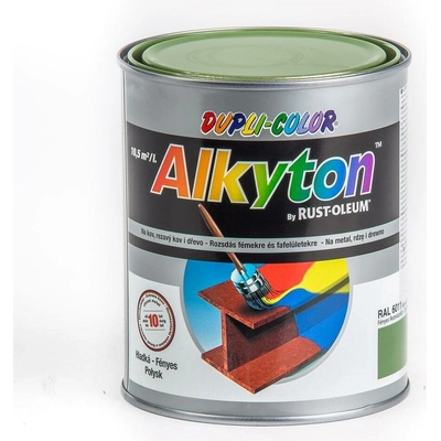 Alkyton Hladký lesk 0,75 l rezedová zelená
