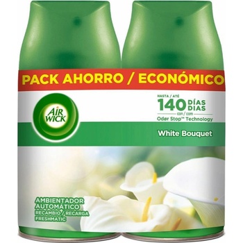 Air Wick Náplně do Elektrického Osvěžovače Vzduchu White Bouquet 2 x 250 ml