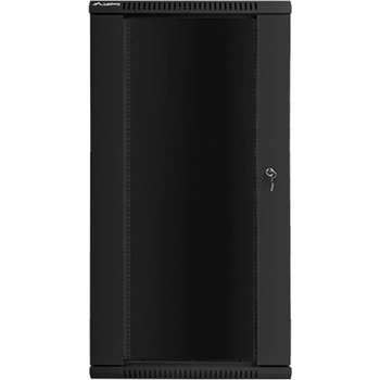 Lanberg Комуникационен шкаф Lanberg WF01-6627-10B, 19", 27U, 600 x 600 x 1307 mm, черен, Wall mount - за стенен монтаж (WF01-6627-10B)