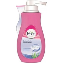 Veet depilačný krém Aloe Vera Vitamínem E citlivá pokožka 400 ml