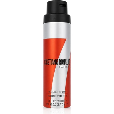 Cristiano Ronaldo CR7 Fearless Telový sprej pre mužov 200 ml