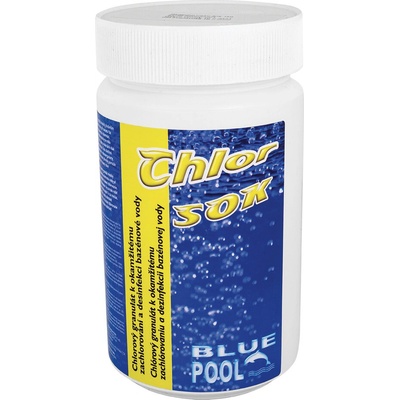 BLUE POOL chlór šok granulát 1 kg