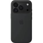 Apple Калъф Apple - Silicone Case, iPhone 18 Pro, MagSafe, Black (mk8y4zm/a)