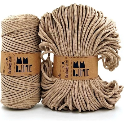 MMboutique bavlněná šňůra 4mm Sand Varianta návinu: Přadeno