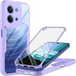 Techsuit Калъф за Xiaomi Redmi 15C 4G / Redmi 15C 5G - Techsuit - ColorVerse 360 Series + Screen Protector - Лилав