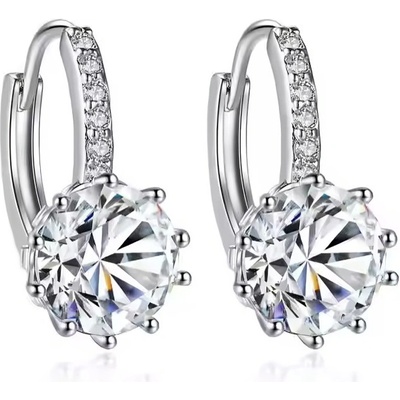 Lunica Luxusní stříbrné náušnice ZÁŘE 0634