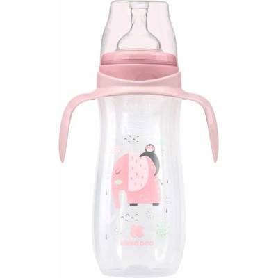KikkaBoo Бебешко шише KikkaBoo Jungle King - РР, 400 ml, розово (31302020134)