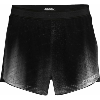 Crazy Short Thunder black white šortky pánské