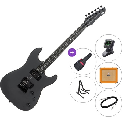 PSD Guitars SPS-100M Premium SET Matte Black Електрическа китара