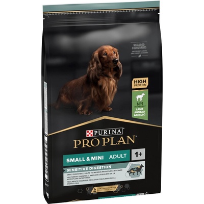 Pro Plan Small & Mini Adult Sensitive Digestion jahňacie 2 x 7 kg