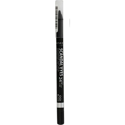 Rimmel London Scandal Eyes Kajal Ceruzka na oči: 001 Black vodeodolné 1,3 g